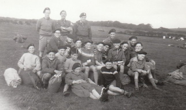 Waiting for the Lorry at Sandsend, August 1960