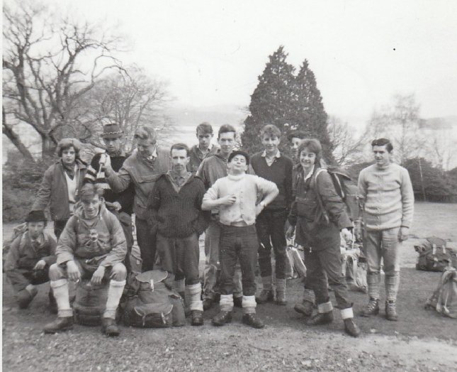 At Hawkshead Youth Hostel, Easter 1962